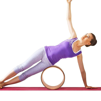 Yoga Roller Cork Back Wheel